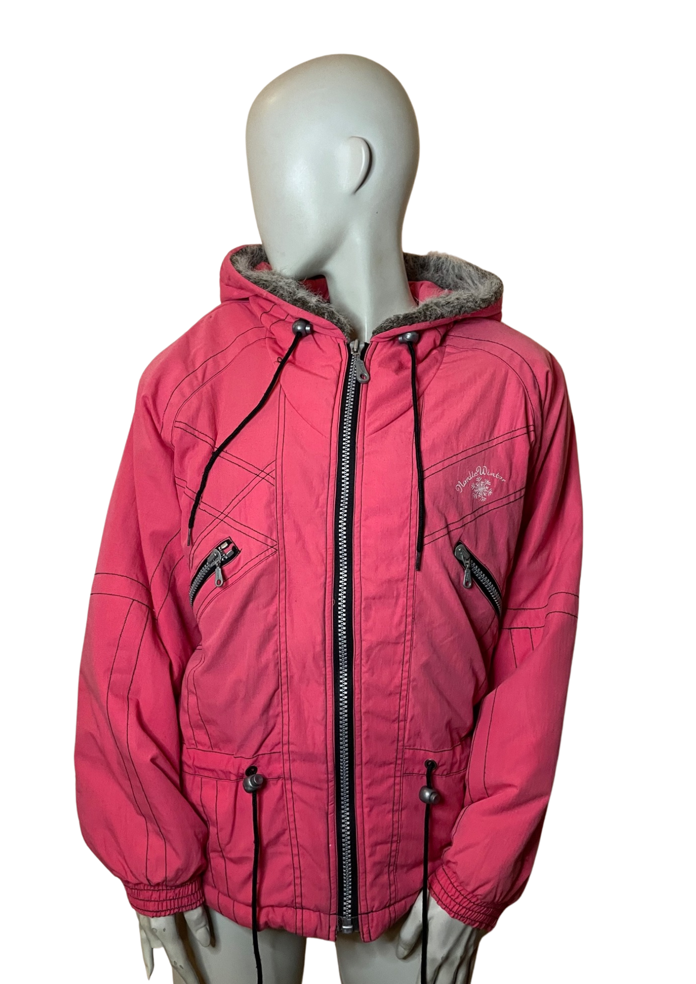 💥 Superbe manteau rose Taille 38 💥