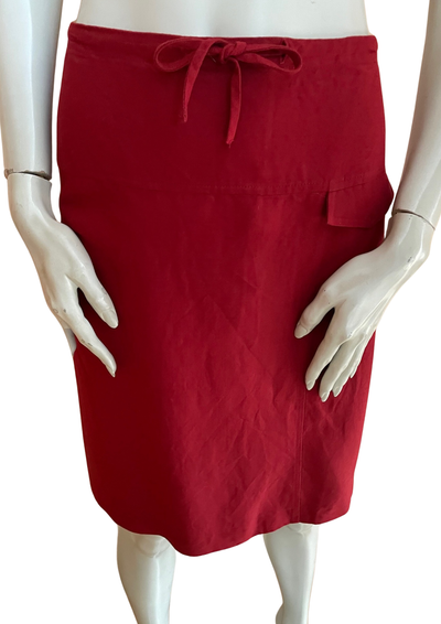👜 Jupe rouge élégante Taille 46 👜