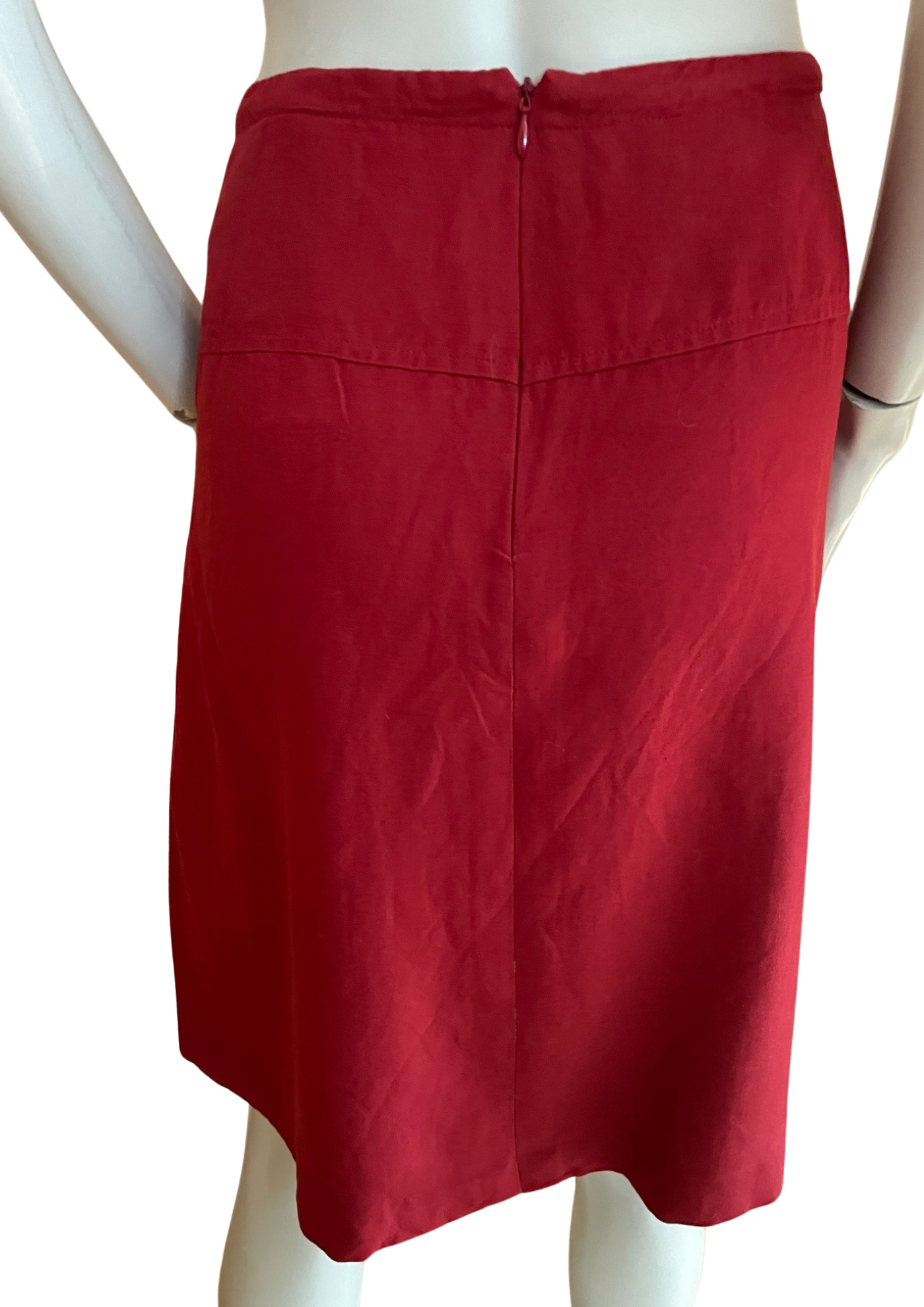 👜 Jupe rouge élégante Taille 46 👜