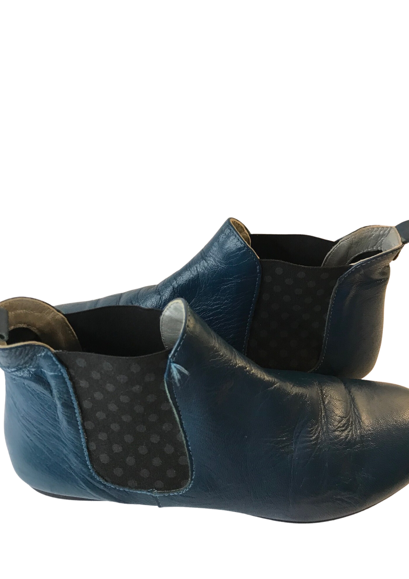 Boots plates en cuir Pointure 38