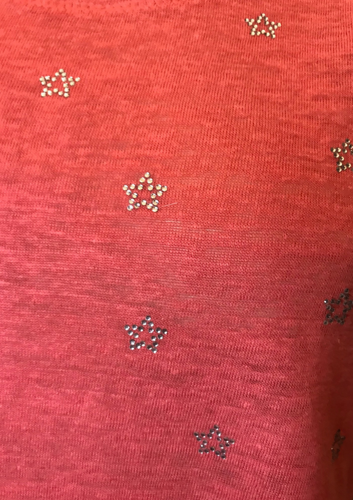 Top en lin et strass Taille 38