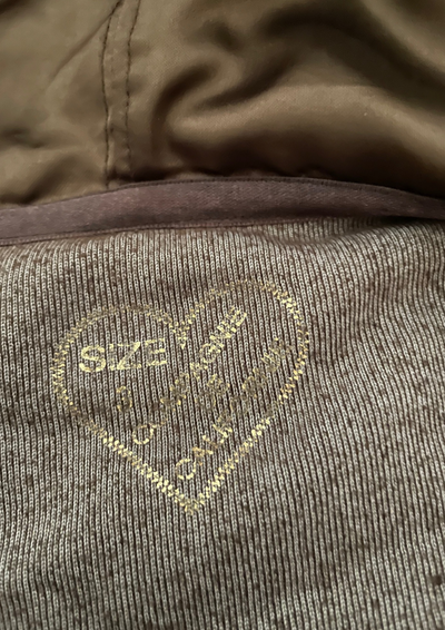 ✨ Veste à capuche en velours chocolat “GLAM” Taille 40 💎