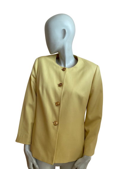 💛 Élégante veste jaune Taille 40 💛