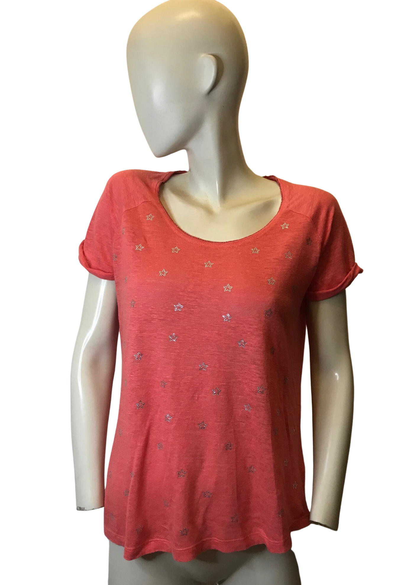 Top en lin et strass Taille 38