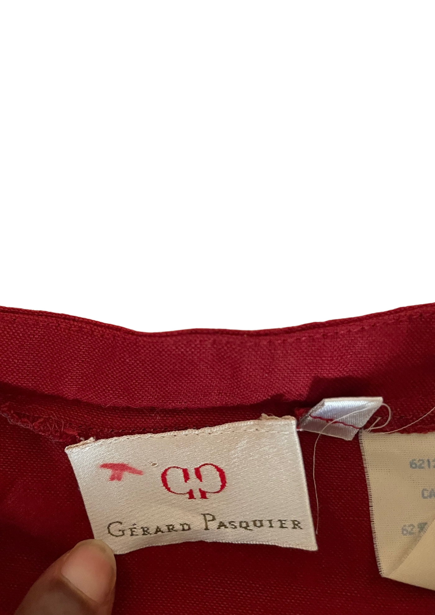 👜 Jupe rouge élégante Taille 46 👜
