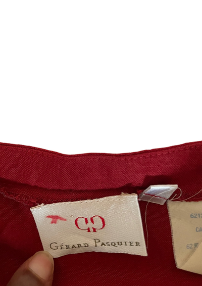 👜 Jupe rouge élégante Taille 46 👜