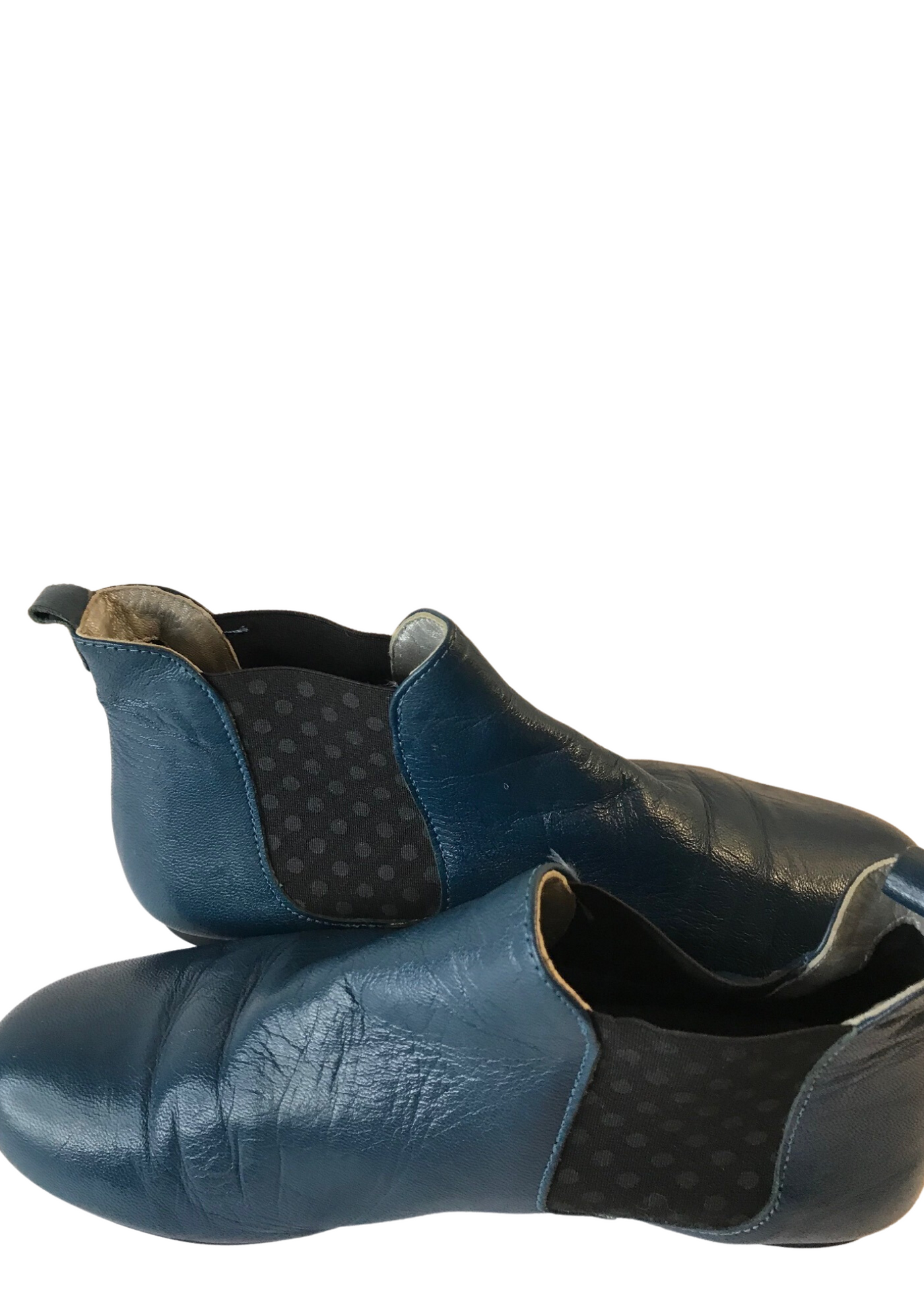 Boots plates en cuir Pointure 38