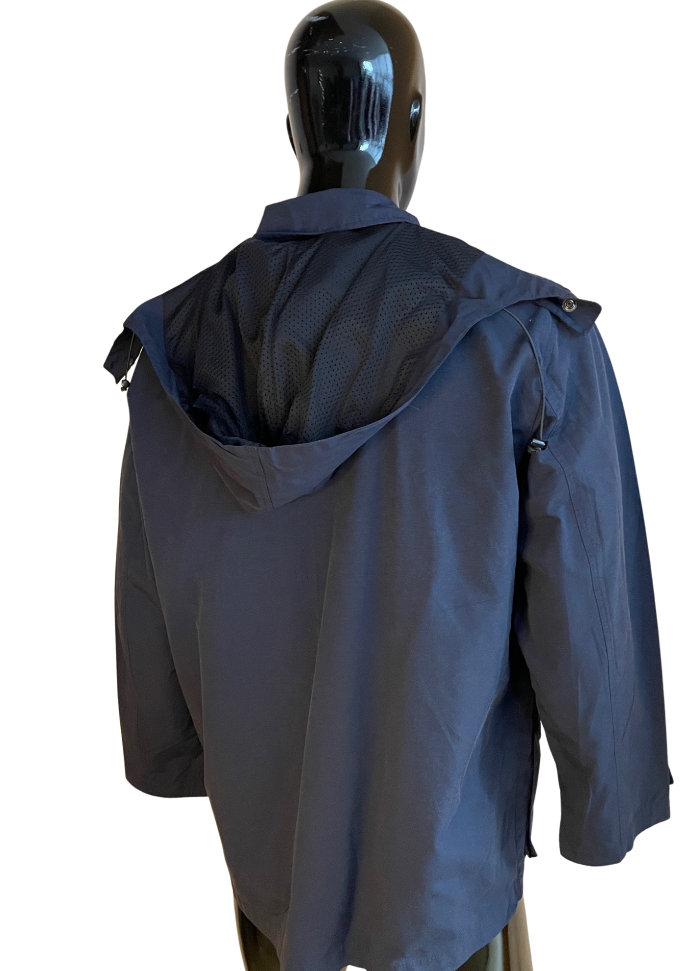 🧥 Veste imperméable – Élégance urbaine marine Taille L 💙☔
