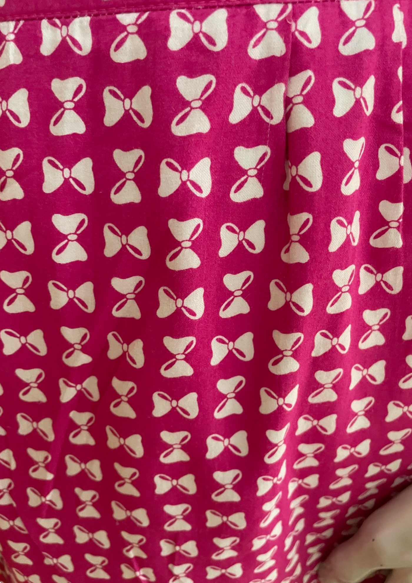 💥 Jupe à motifs noeuds papillon rose Taille 38 💥