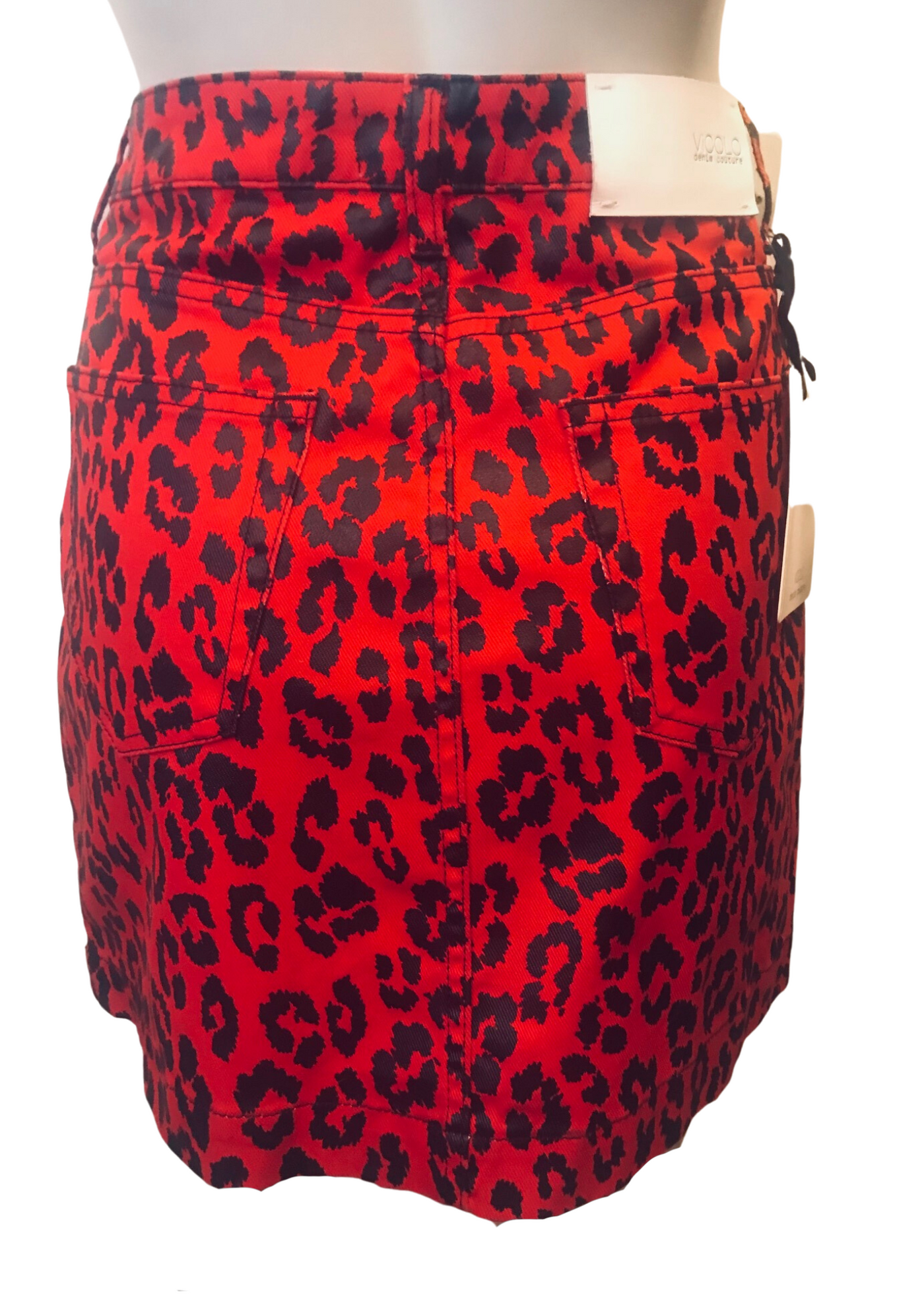 Jupe à motifs léopard Taille 38 (Neuf)