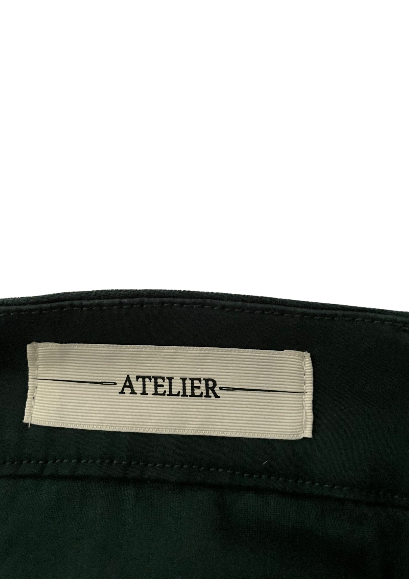 ✨ Pantalon 7/8 Vert Foncé  – Taille 24 ✨👖🌿