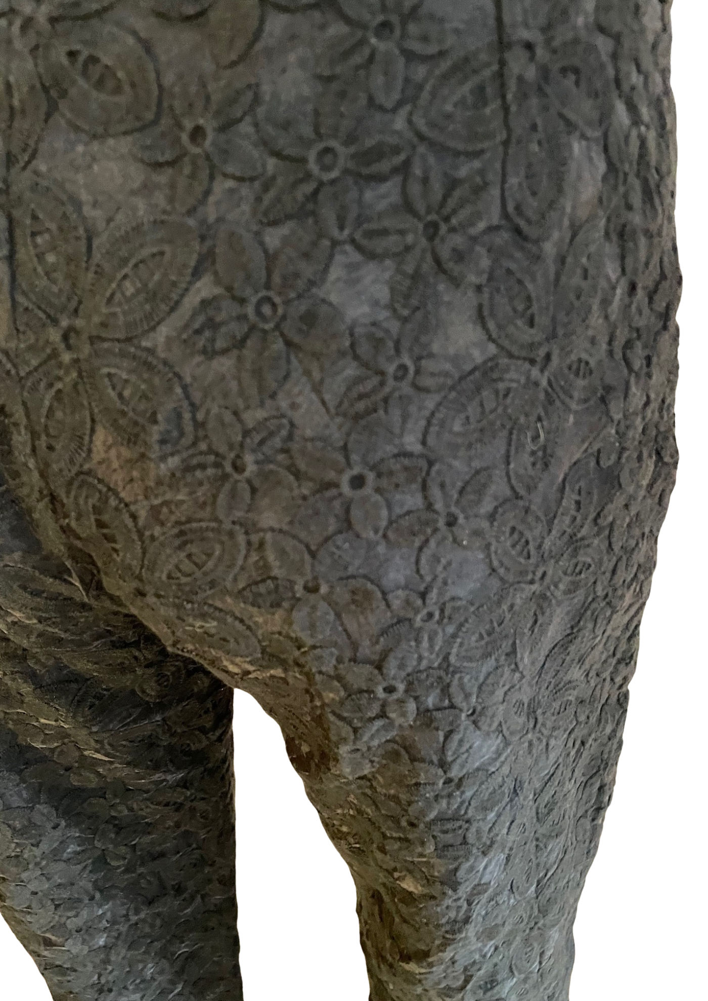 🖤 Pantalon en dentelle florale – Taille 40 🌸✨