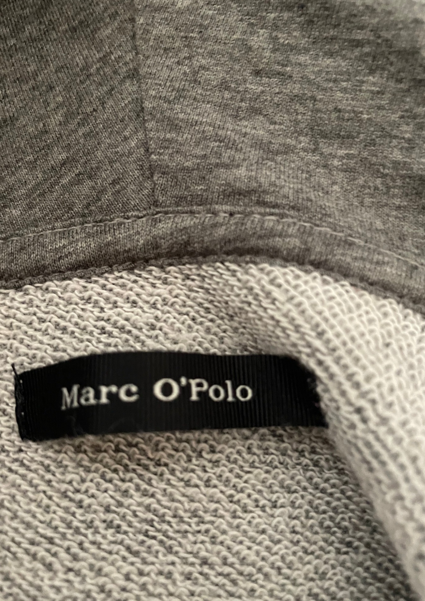 Veste à capuche  🧥 – Gris chiné, confort Taille M