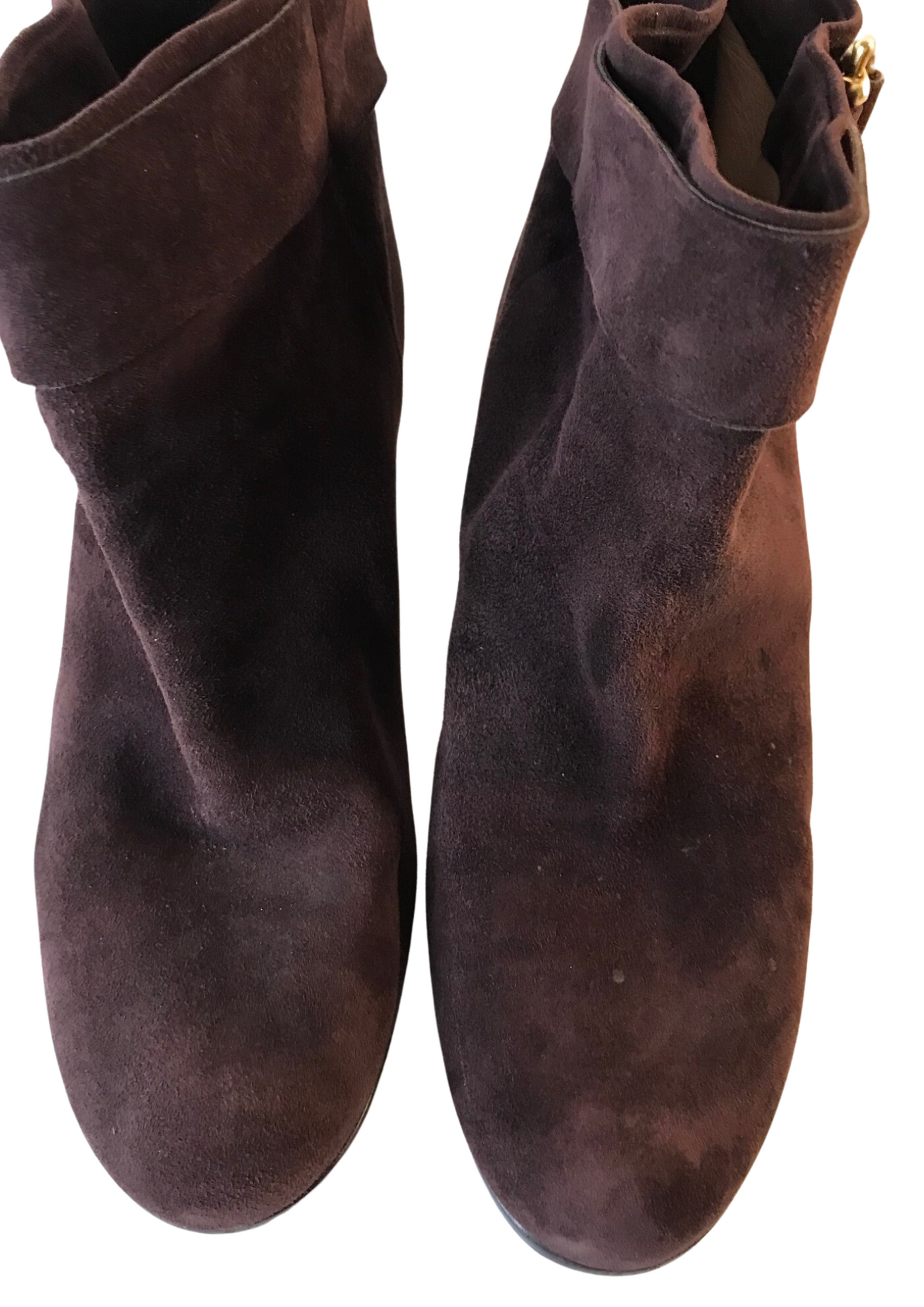 Boots en daim et cuir Pointure 39