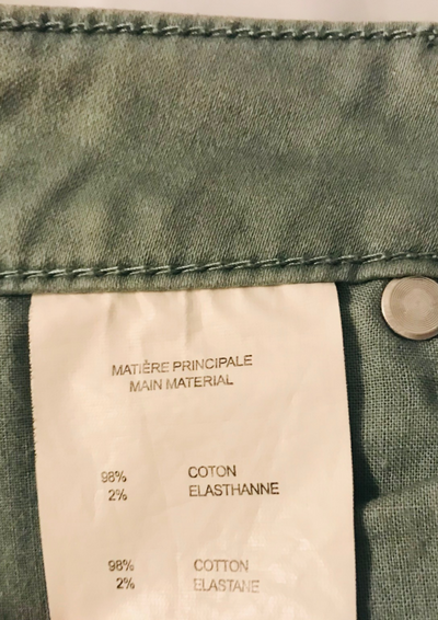 Jean Chino vert d'eau Taille 38 🌿✨