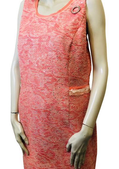 Robe en tweed pailleté Taille 42