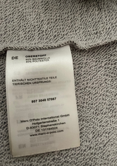 Veste à capuche  🧥 – Gris chiné, confort Taille M