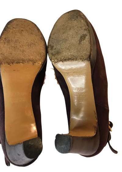 Boots en daim et cuir Pointure 39