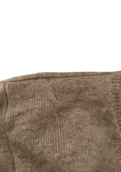 🧶 Pull laine & cachemire Beige – Taille 40 👌