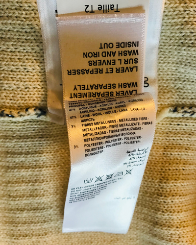 Gilet en laine mélangée Taille 38 (Neuf)