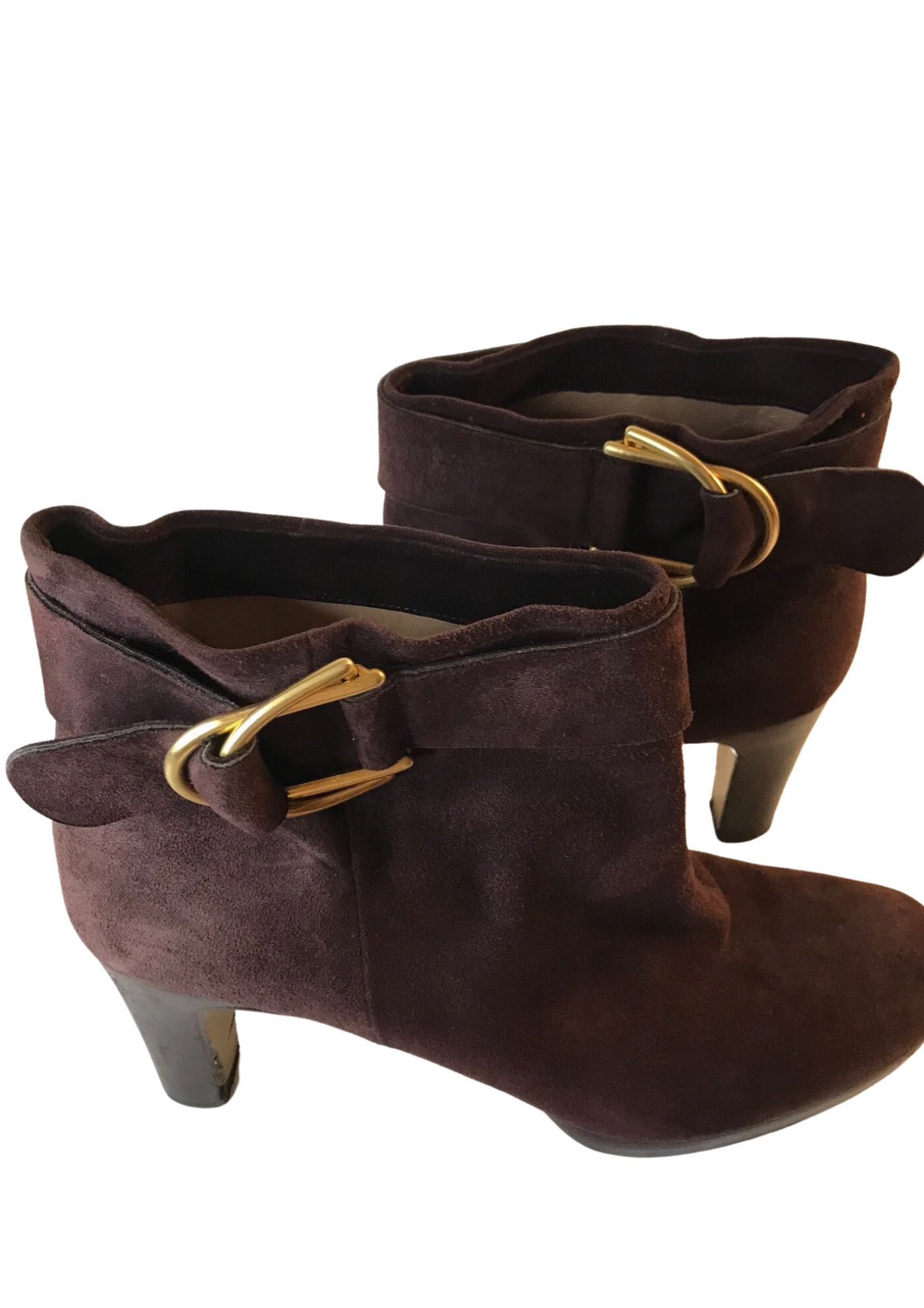 Boots en daim et cuir Pointure 39