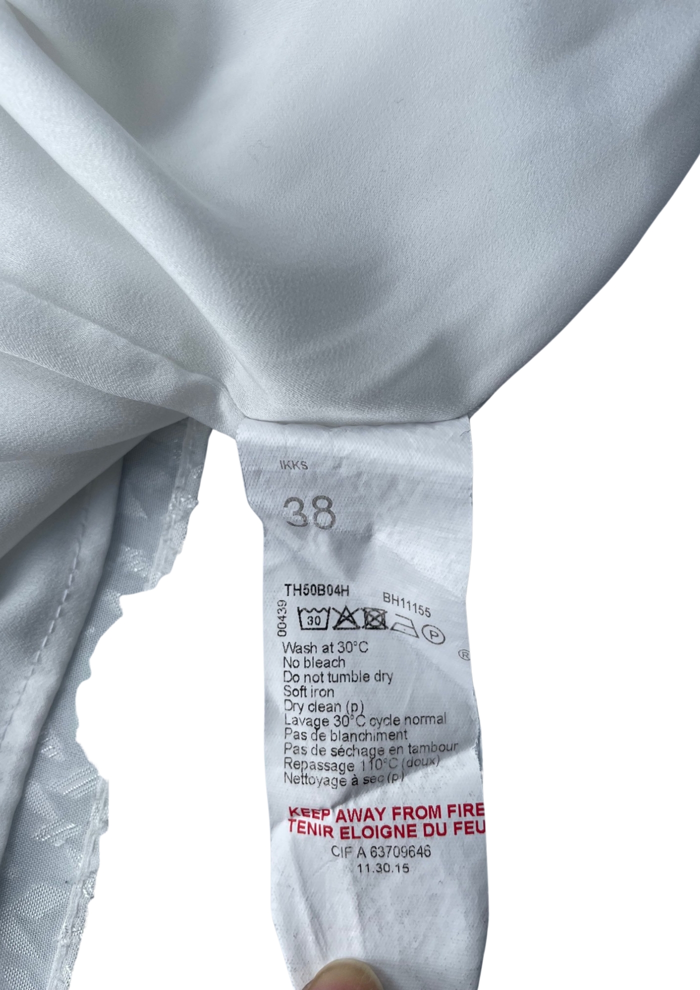 💥 Élégant haut blanc Taille 38💥