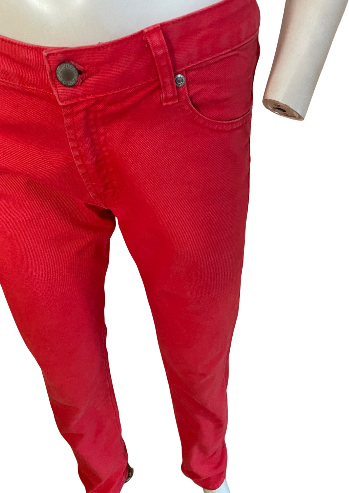 👖✨ Jean slim rouge – Modèle Gabye Taille 36