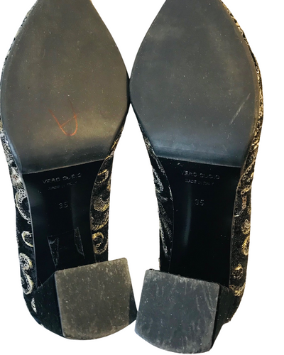 Escarpins en velours et sequins Pointure 35