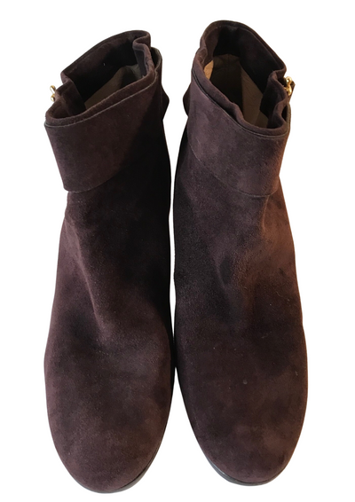 Boots en daim et cuir Pointure 39