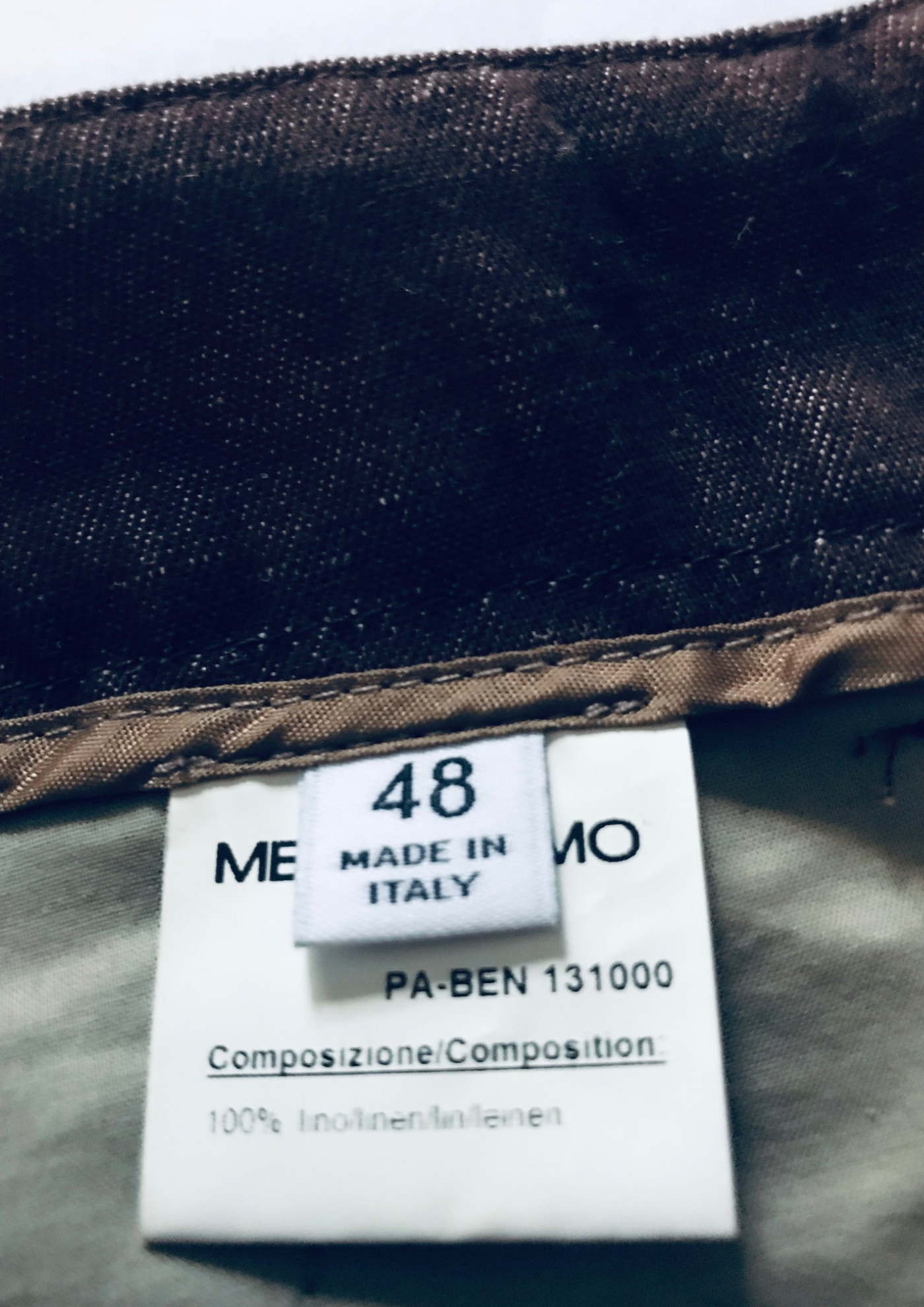 Pantalon en lin Taille 44 (Neuf)