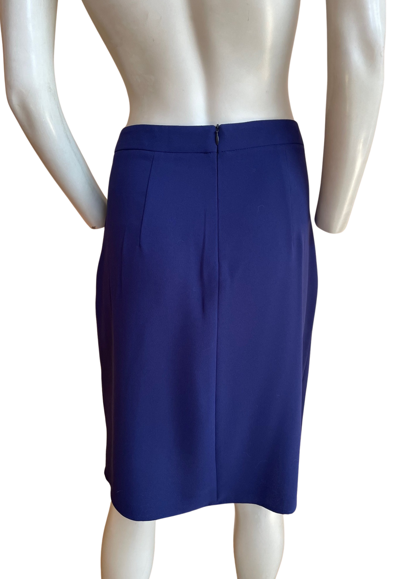 💙 Jupe bleu nuit – Élégance intemporelle Taille 46
