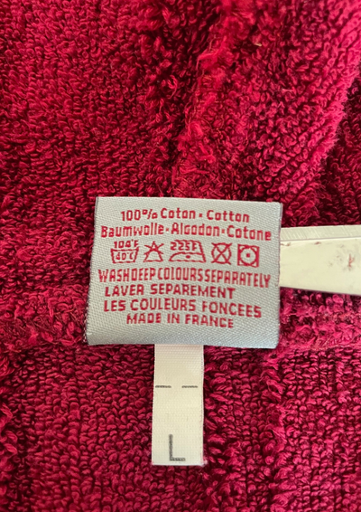 💥 Peignoir en coton coloré Taille 40 💥