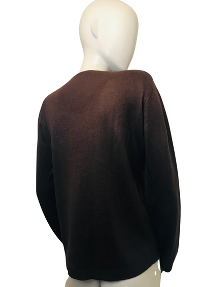 Pull en laine mélangée Taille 42
