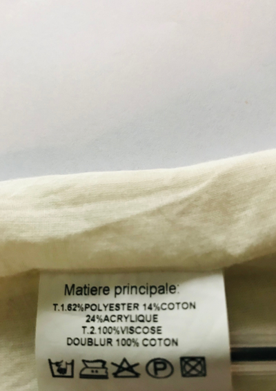 Robe à plastron Taille 34
