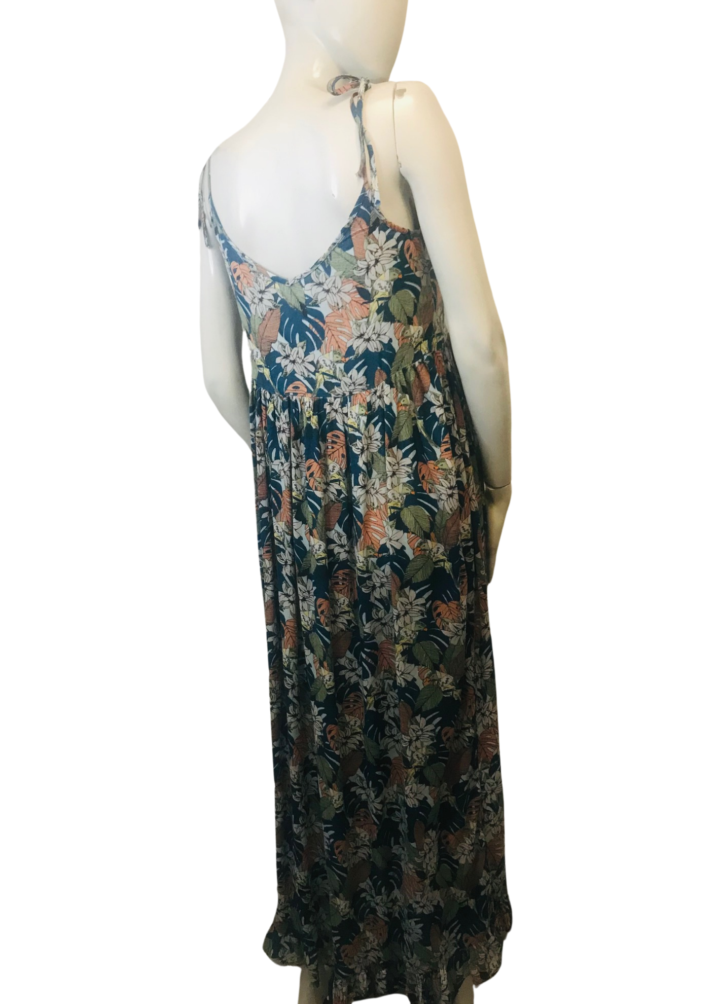 🌸👗 Robe Longue Fluide fleurie – Taille 36 🌿✨