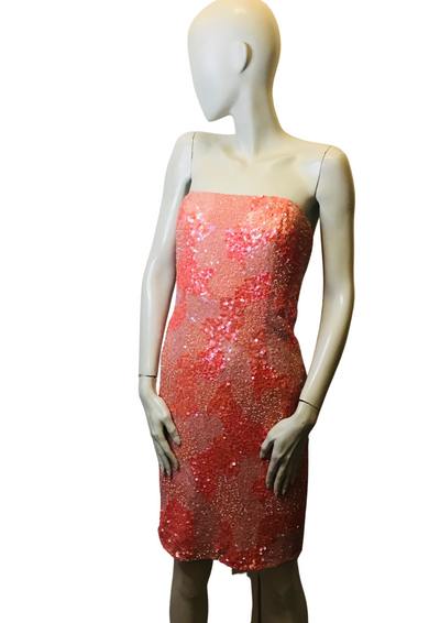 Robe bustier à sequins Taille 38