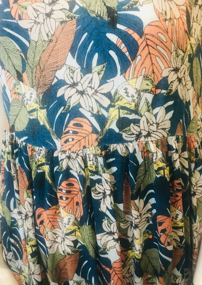 🌸👗 Robe Longue Fluide fleurie – Taille 36 🌿✨