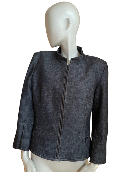 🧥 Veste chic zippée Taille 44 💼✨