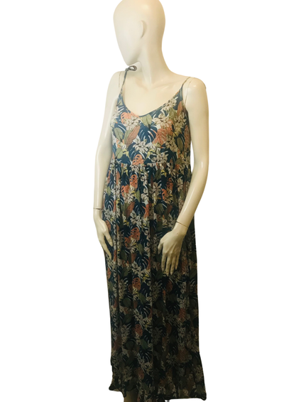 🌸👗 Robe Longue Fluide fleurie – Taille 36 🌿✨