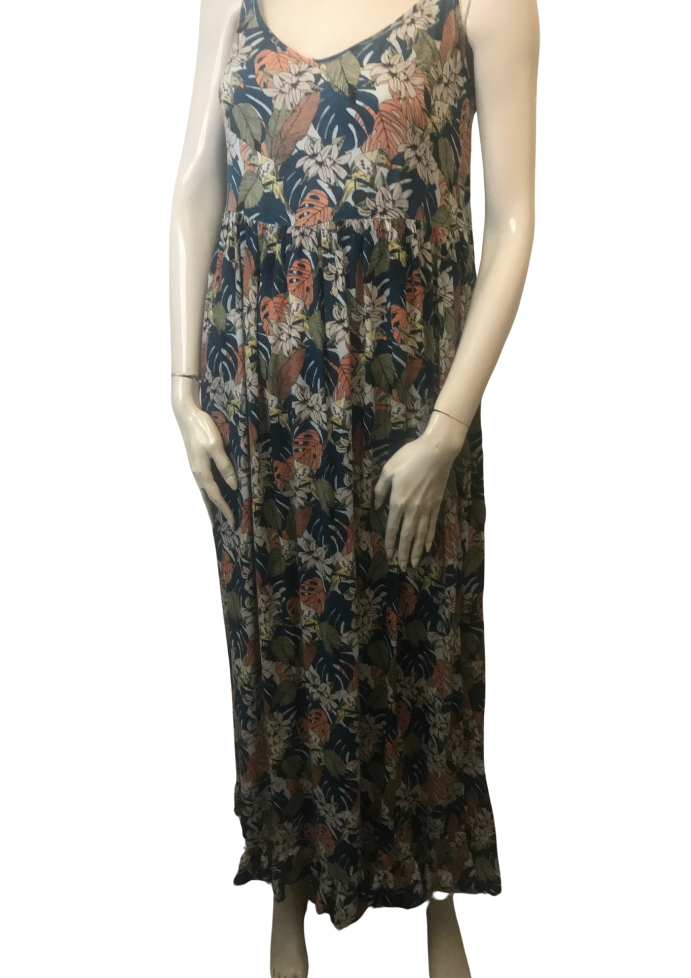 🌸👗 Robe Longue Fluide fleurie – Taille 36 🌿✨