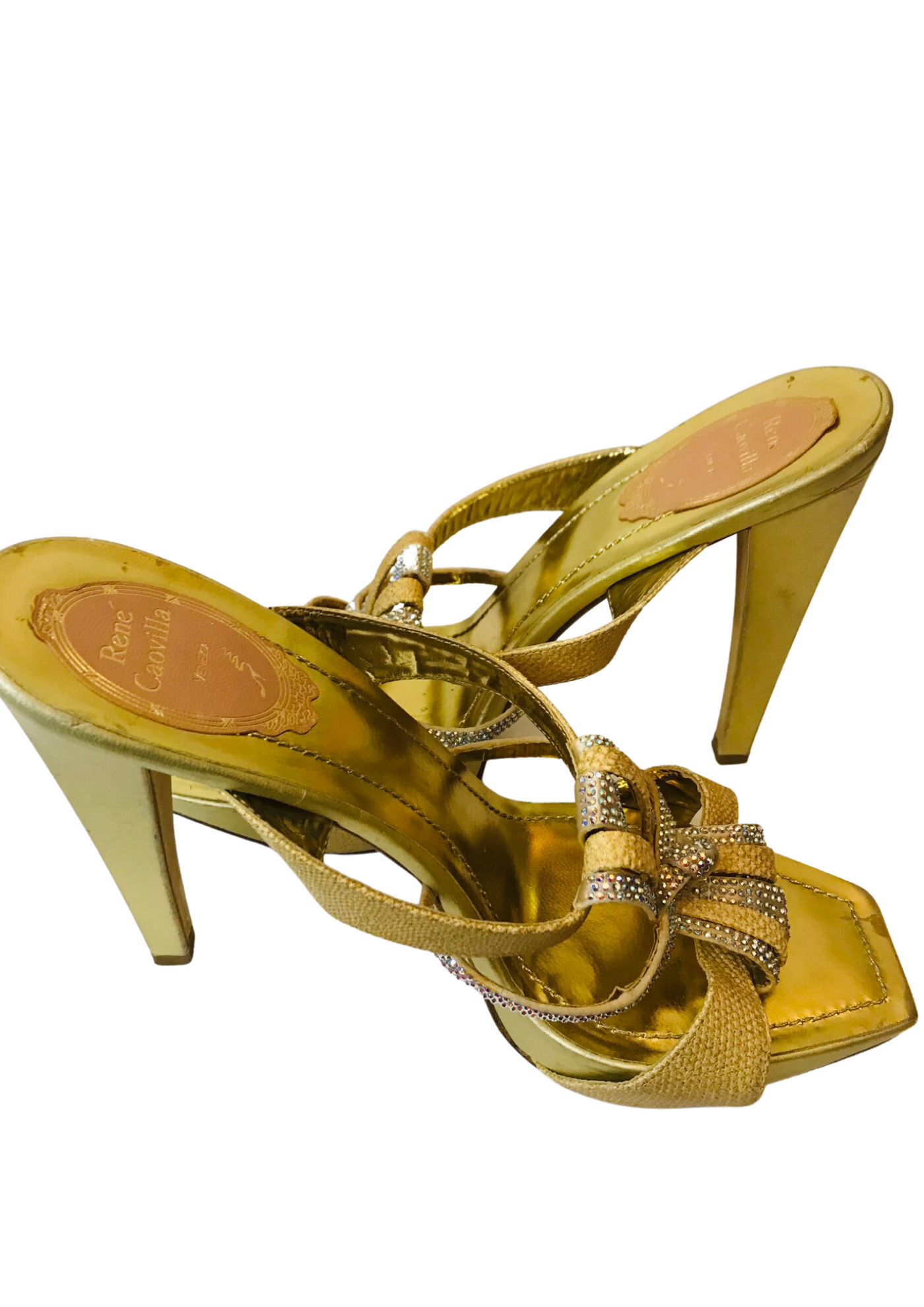 Mules avec cristaux de Swarovski Pointure 39