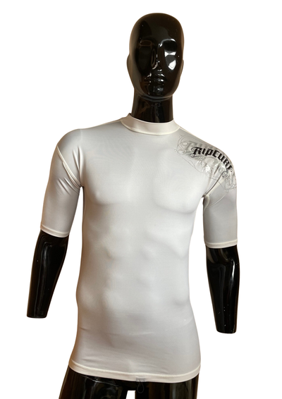 👕🌊 Tee-shirt Blanc – Protection & Style Taille M🏄♂️☀️
