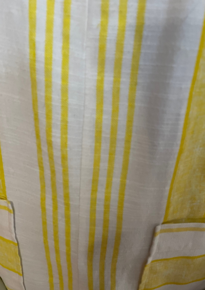 🟡 Robe à bretelles rayée Taille 36 🟡