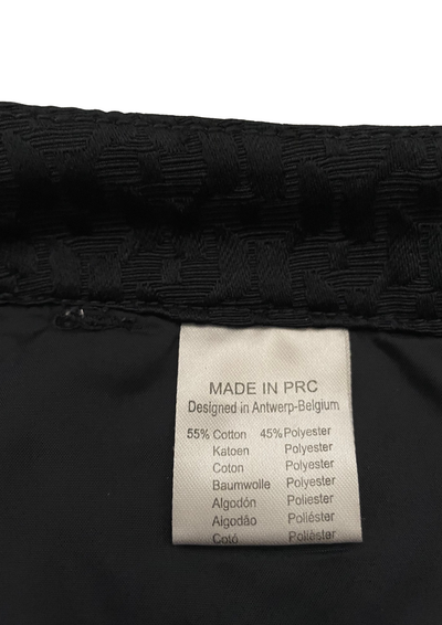 ✨ Jupe droite bleu nuit texturée Taille 38 ✨