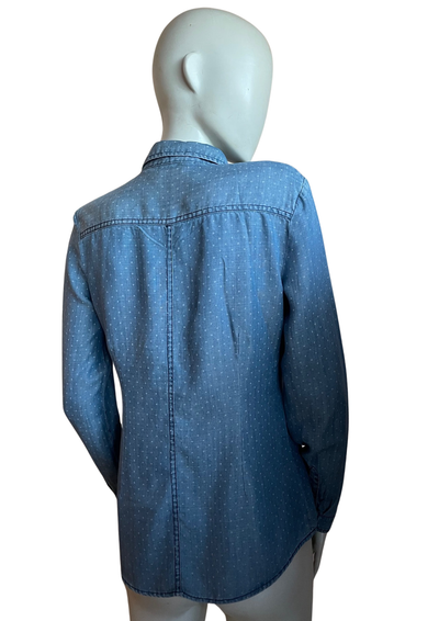 💥 Chemise bleu en Tencel Taille 36 💥