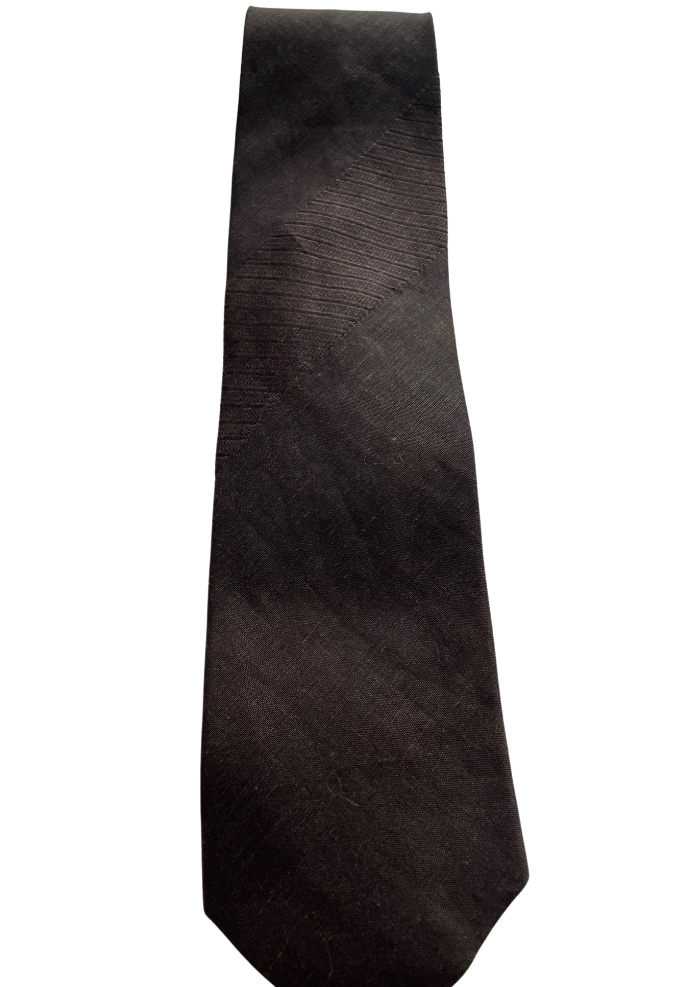 Cravate  Élégance Italienne Motif ton sur ton (Neuve)