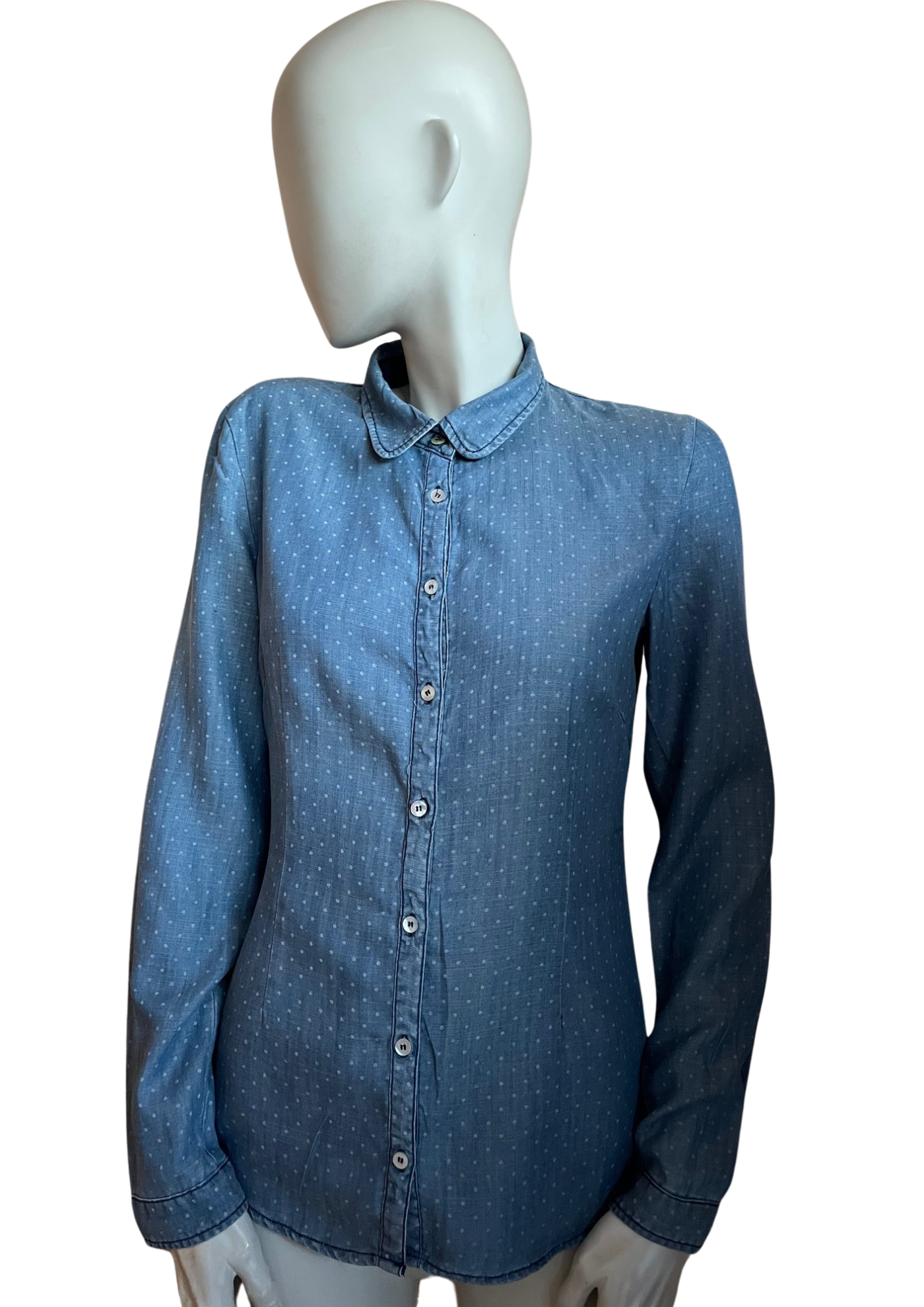💥 Chemise bleu en Tencel Taille 36 💥