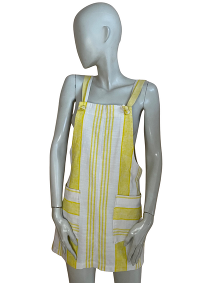 🟡 Robe à bretelles rayée Taille 36 🟡