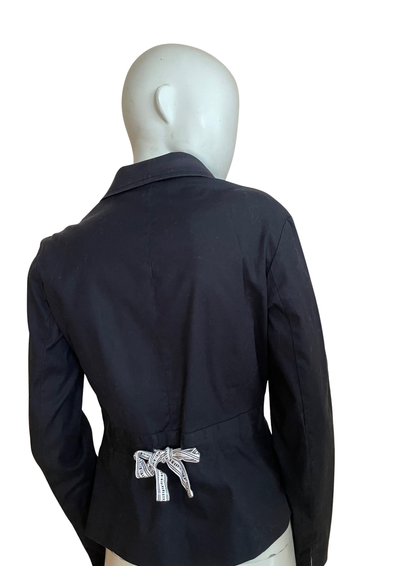 🧥 Veste Tailleur Noire Cintrée Taille 36 ✨🎀