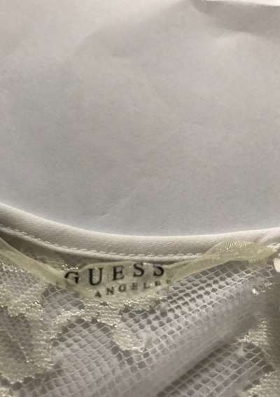 Blouse empiècement dentelle Taille 36 (Neuve)